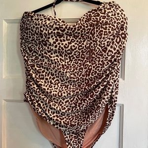 Leopard print one piece (NWT)
